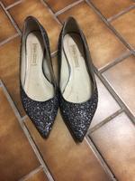 Einmal getragene Glitzerballerinas von Buffalo Größe 37 Nordrhein-Westfalen - Viersen Vorschau