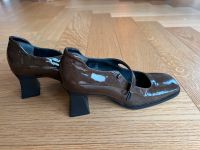 Leder Spangen Pumps Lack Gr. 39 Fasching, Theater, Karneval Sachsen - Neumark Vorschau