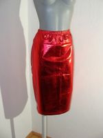 Sexy Wetlook Rock metallisch Rot mit Gummizubund Größe XL Berlin - Mitte Vorschau