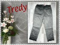 ❤️ TREDY ❤️ Bengalin mit Applikation, Gr.46, grau, Hose, NEU Nordrhein-Westfalen - Gescher Vorschau