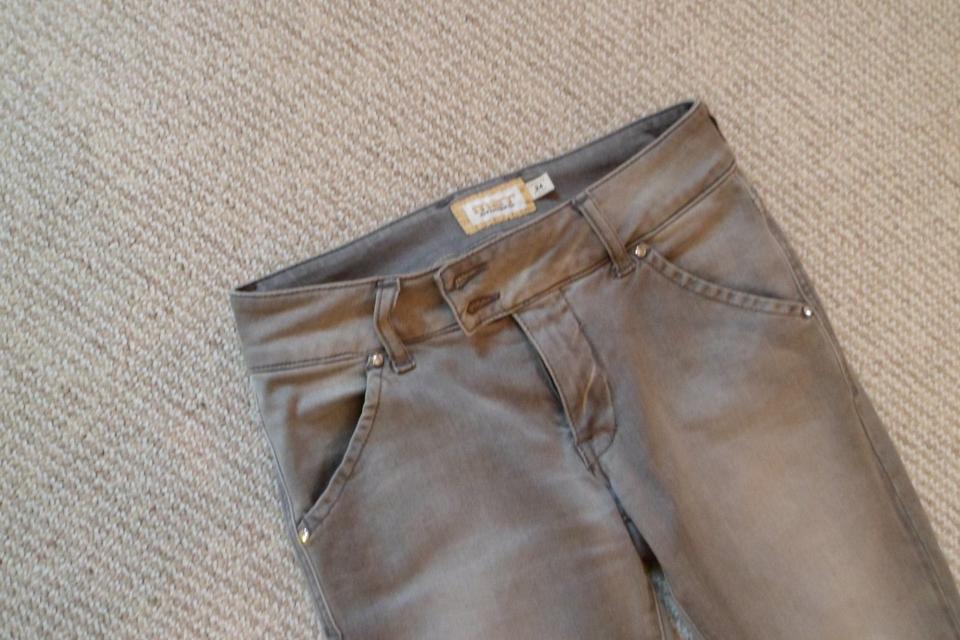 schicke exquisite moderne graue MET Damen Hose Jeans Gr. 24 in Rostock
