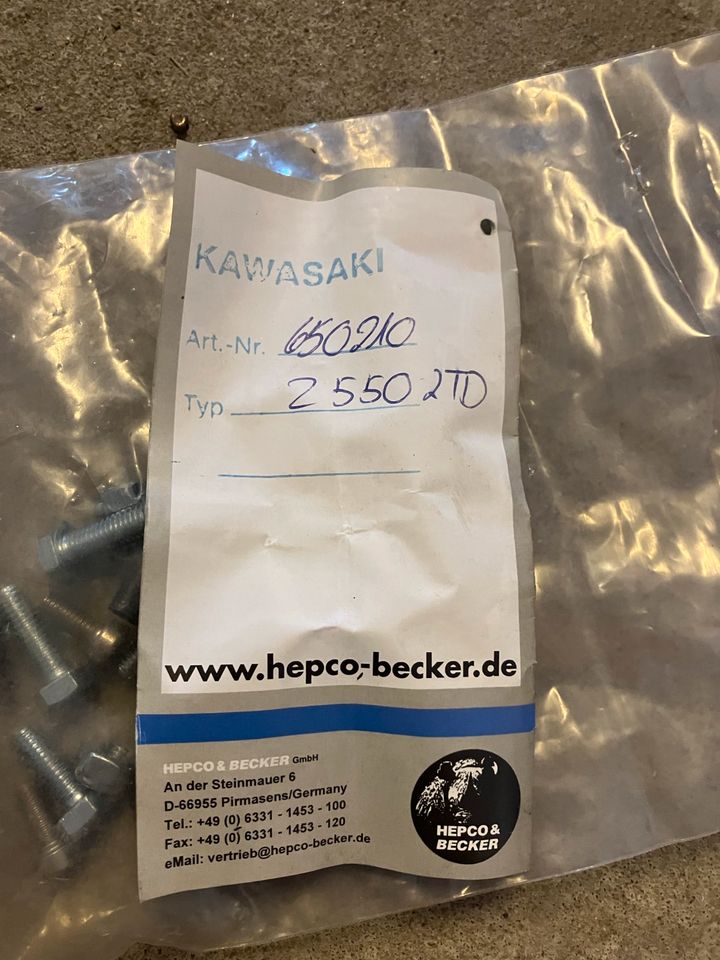 Hepco & Becker Gepäckbrücke Kawasaki Z 550 LTD in Erkelenz