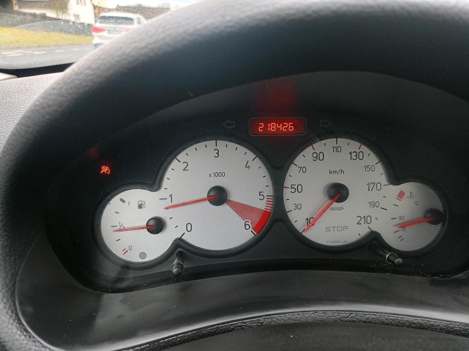 Abbildung des Autos Peugeot 206hdi