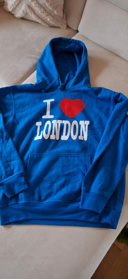 Pullover Hoodie London blau Gr. M in Redwitz a d Rodach