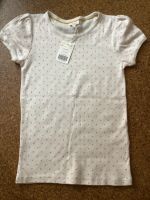 NEU T-Shirt 134 mini Boden weiß rosa Pointelle Oberteil Baumwolle Dortmund - Innenstadt-West Vorschau