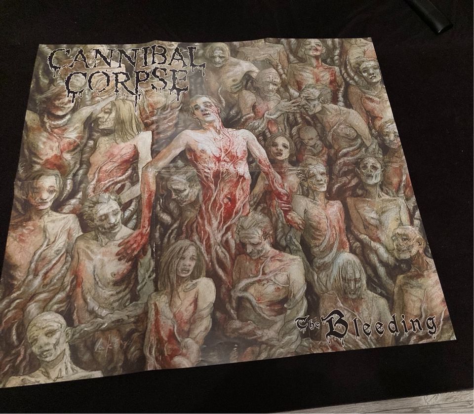 Cannibal Corpse verschiedene Cover Poster in Sulzbach