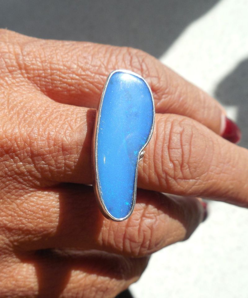 Ring Silber mit Opal, 18,6mm, #2030 in Köln