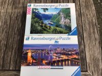 2 Puzzle à 1000 Teile Schiff, Berge, London Eimsbüttel - Hamburg Schnelsen Vorschau