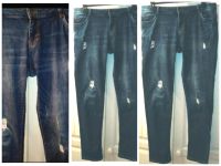 Sexy Damen Stretchjeans Cuts Risse Löcher Hose Jeans Gr. 40  32 Bayern - Straubing Vorschau