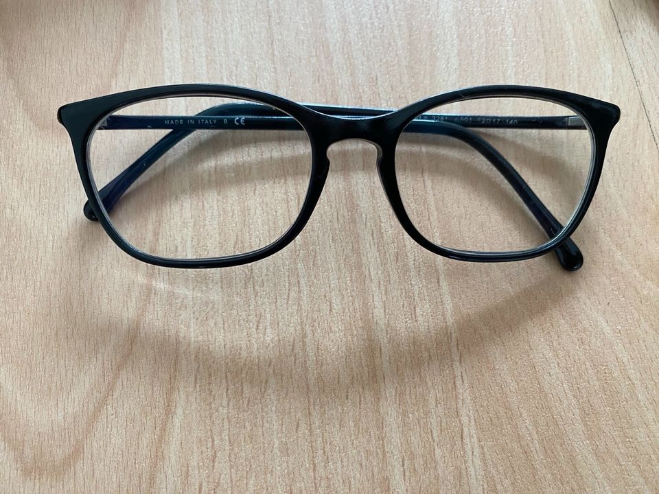 Chanel original Brille schwarz Korrekturfassung -2,25 Dioptrien in Offenburg