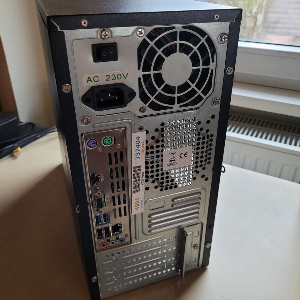 Office PC AMD A6 5200 Quad Core 4x 2GHz - Win10 o. Win11 in Hoppstädten-Weiersbach