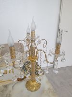 Kronleuchter Kerzenständer Tischlampe Gold Kristall Nordrhein-Westfalen - Solingen Vorschau