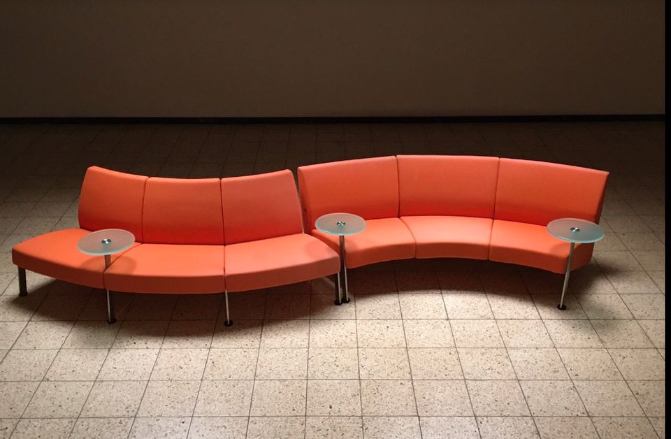 FRITZ HANSEN Design Sitzmöbel Decision 1982 Wollstoff orange in Dortmund