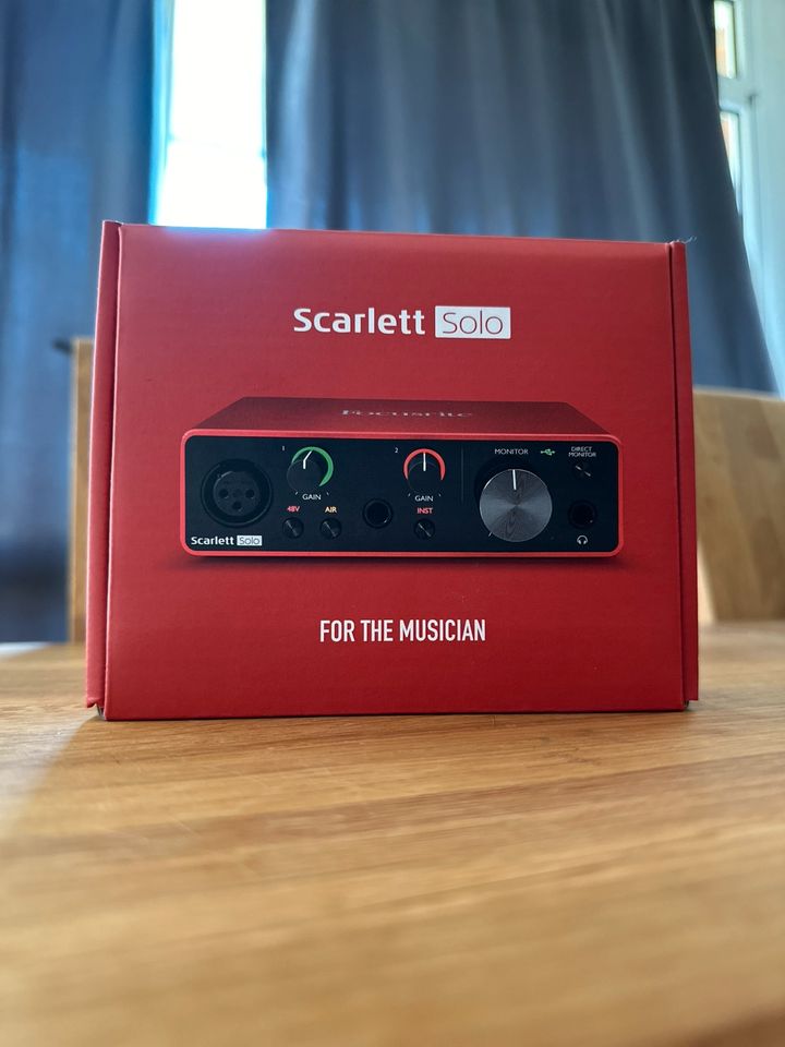 Focusrite Scarlett Solo 3. Gen in Flensburg