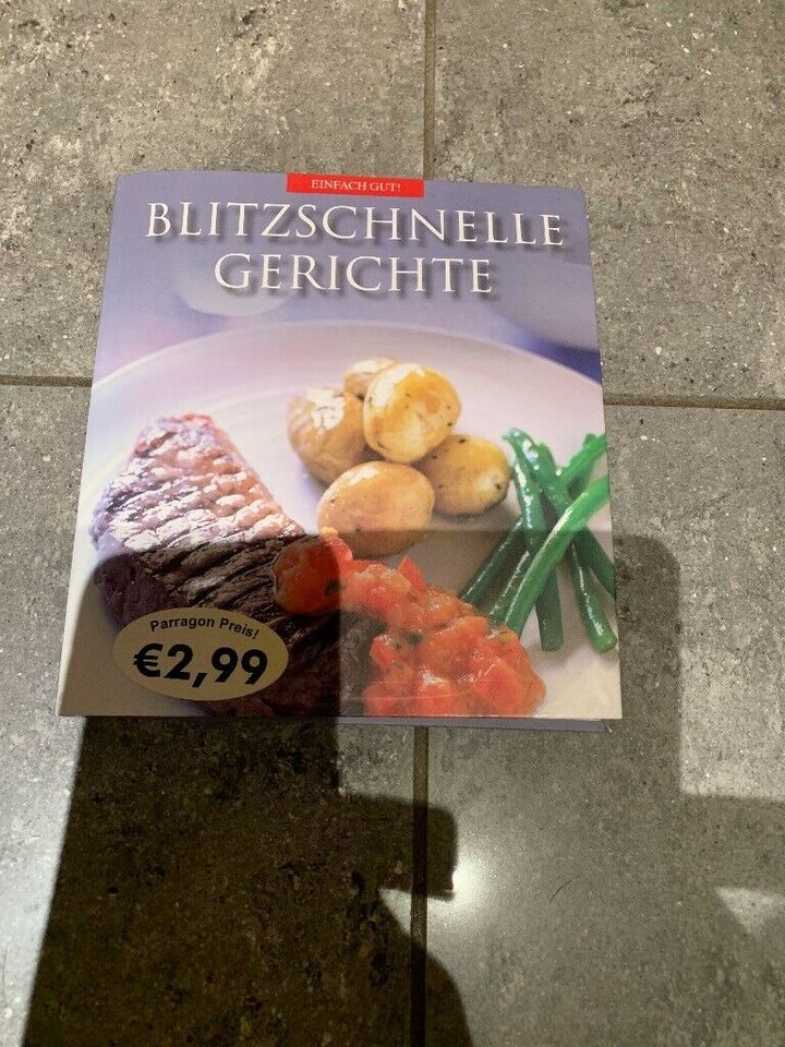Kochbuch / Backbuch Blitzschnelle Gerichte, wie neu für 2,50 in Neulußheim
