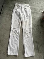 Bershka Jeans weiß Bayern - Elchingen Vorschau