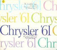 Chrysler Newport Windsor - USA - Prospekt 1961 Dresden - Reick Vorschau