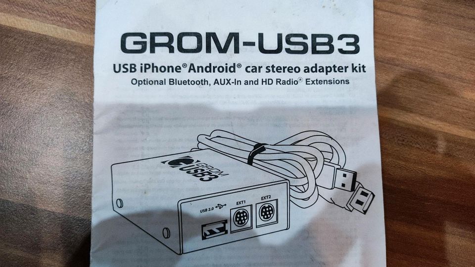 GROM USB3 Adapter VW, Audi, Seat, Skoda in Driedorf