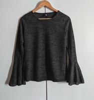 Bluse mit Volant Ärmeln - dunkelgrau7schwarz - Gr. XS/34 *NEU Bayern - Schweinfurt Vorschau
