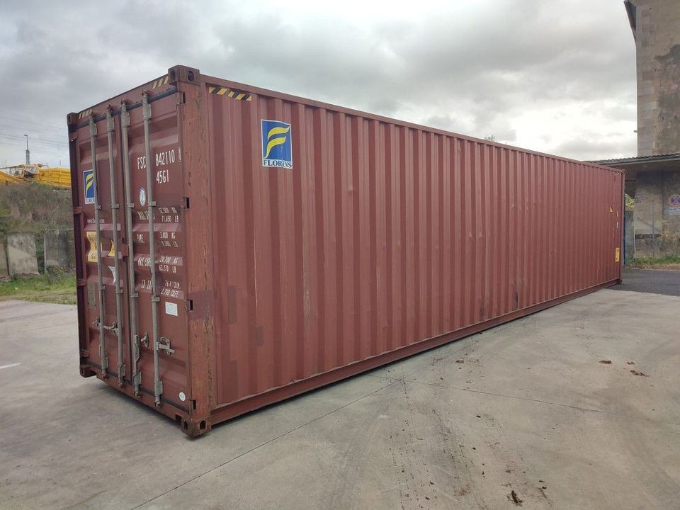 ✅ 40 FUß HC Seecontainer neu und gebraucht ✅ 2800€ netto in Würzburg