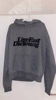 LFDY Live Fast Die Young Oversize Hoodie Grau Hessen - Rodenbach Vorschau