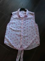 Bluse zum Knoten Flamingo Viskose Größe 40 *** NEU *** Sachsen-Anhalt - Salzatal Vorschau