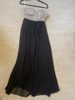 Kleid Abend a Linie schwarz Gold Pailletten Shein s Tüll Damen 36 Bielefeld - Dornberg Vorschau