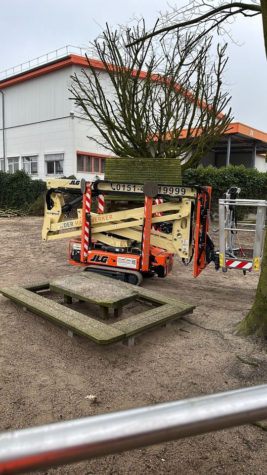 Arbeitsbühne Hubsteiger 17 m Mieten #Fensterreinigung in Lohne (Oldenburg)