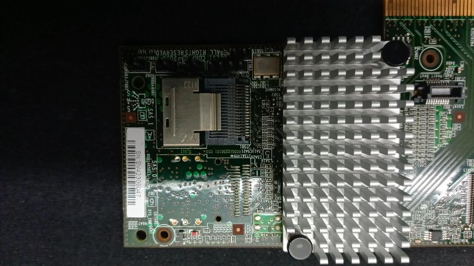 3Ware (LSI) 9750-4i SAS/Sata Mega RAID Controller in Weisel