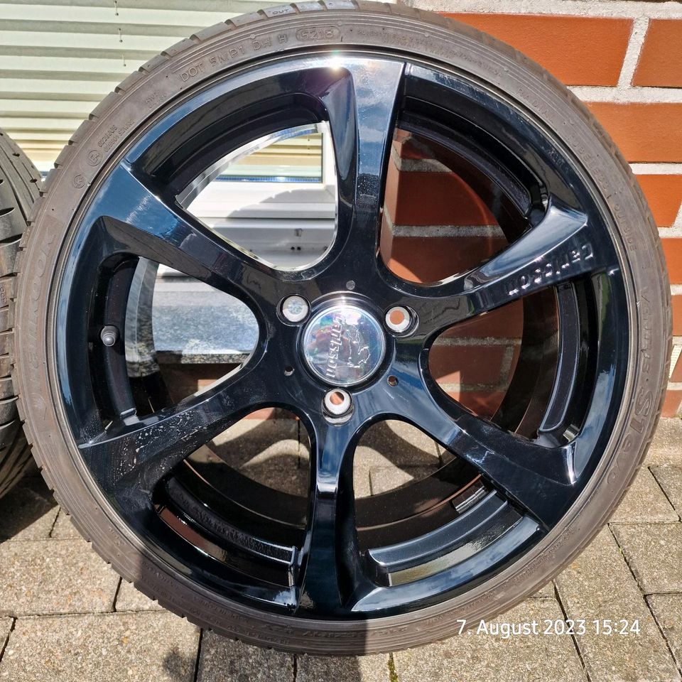 Smart 451 "Carlsson 17 Zoll 1/6 Revo TE" Radsatz komplett in Stadtlohn