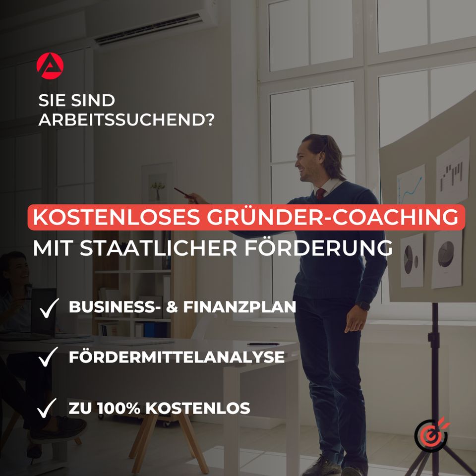 Gründer Karriere Coaching mit Förderung AVGS (inkl. Businessplan) in Berlin