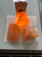 Salzkristall - Natürliches Himalaya Steinsalz. Orange Rohstein. Bayern - Schwabach Vorschau