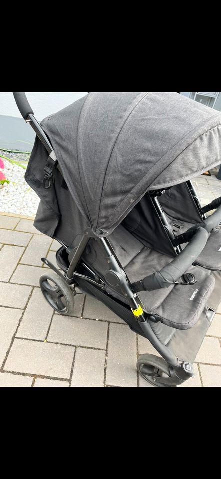 Beemoo Twin Shopper Zwillings- und Geschwisterwagen Kinderwagen in Elmshorn