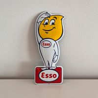 Emailleschild ESSO – Neu / Tropfenmann / Vintage Leipzig - Altlindenau Vorschau