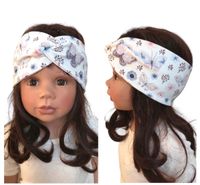 Stirnband Schmetterlinge Accessoires MorchiKids handmade Ku 44-58 Frankfurt am Main - Kalbach Vorschau