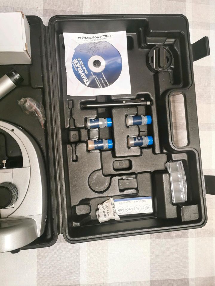 Mikroskop von Traveler 40x bis 1024x Vergrößerung mit Digitalka in Heitersheim