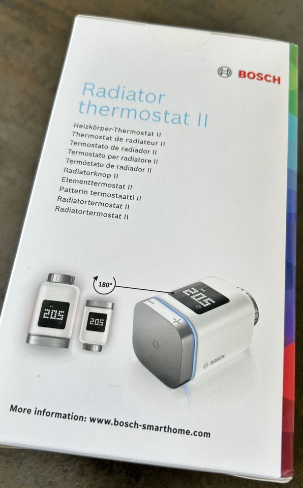 NEU Paket BOSCH Smart Home Controller II / 2 + Thermostat II / 2 in Erfurt