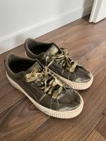 Puma Satin Schuhe khaki Baden-Württemberg - Hemsbach Vorschau