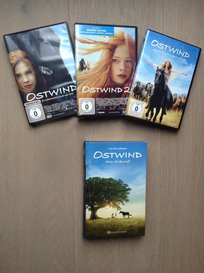 ***Hanna Binke OSTWIND Fan-Set 3x DVD (1+2+3) + BUCH (4) in Berlin