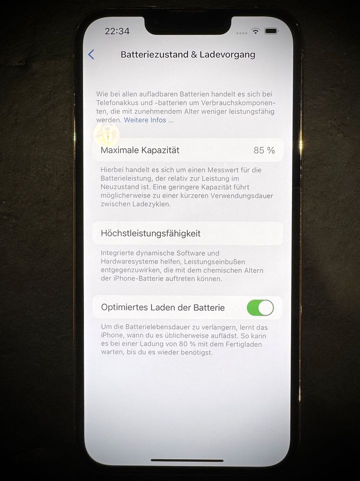 I Phone 13 Pro in gold, 128GB in Aschheim