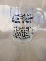 BUMS ALTER Bierkrug Bierglas Fun Witz Geburtstag Geschenk Saarbrücken-Halberg - Schafbrücke Vorschau