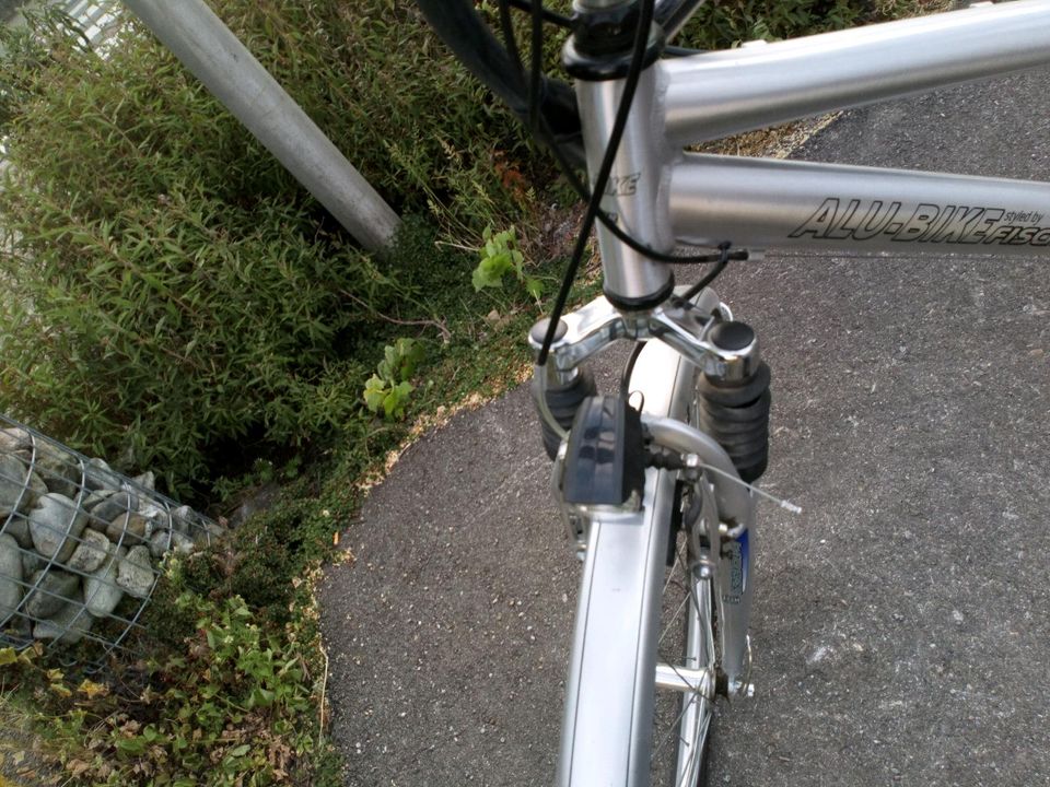 Fischer Style Aluminium Fahrrad, älter, gebraucht, guter Zustand in Blaustein