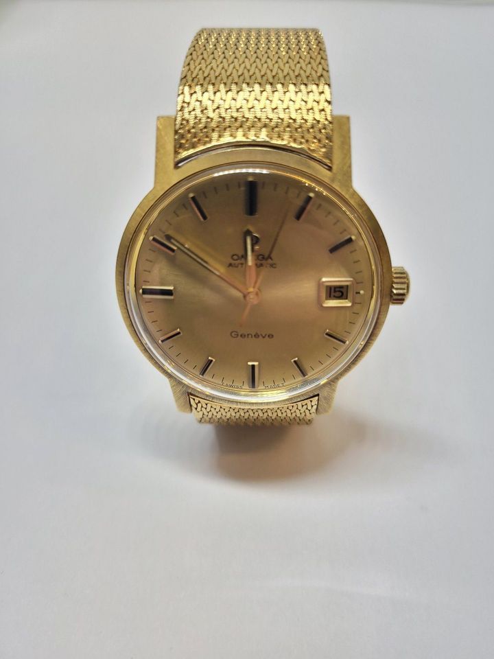 Omega Automatic 750/- Gold Nr. 228412 UH in Hannover