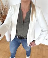 Pieces Blazer Jacke in weiß Gr.XS Bayern - Poing Vorschau