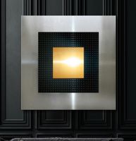 METALL BILD Modern Schwarz Gold Silber Grau Wandbild UNIKAT XL Nordrhein-Westfalen - Rüthen Vorschau