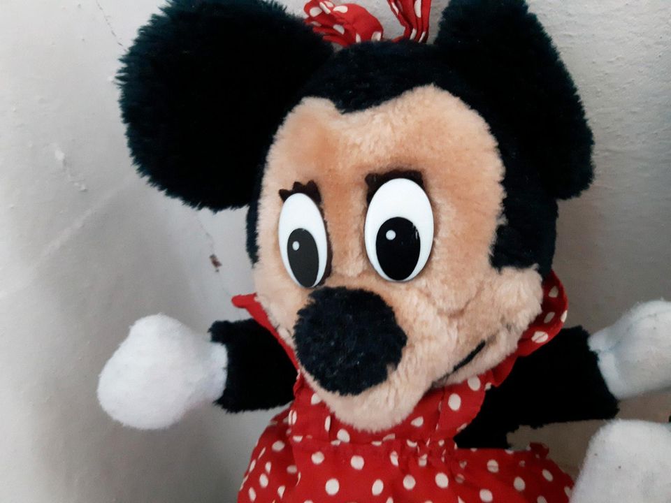Kuscheltier Mickey Minnie Mouse original Disney Retro in Wurzen