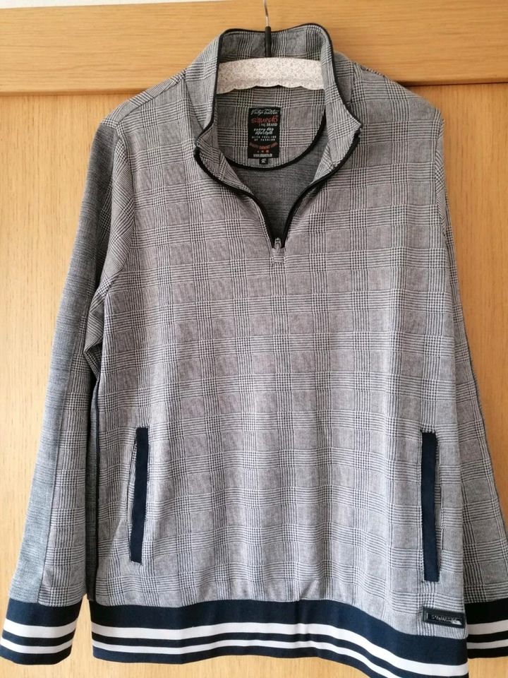 s'questo Pullover kariert Gr.42 in Bergen auf Rügen