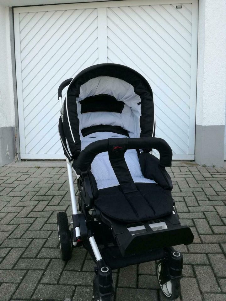 Hartan Kinderwagen VIP XL mit Faltwanne und Zubehör in Sinsheim