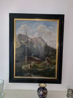 C. Scherbring "Alm in den Alpen" Öl Leinwand 53 x 68 cm, 19.Jh. Bayern - Gmund Vorschau