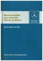 Mercedes Manual de tablas para camiones Fábrica de Woerth 1986 Niedersachsen - Alfeld (Leine) Vorschau